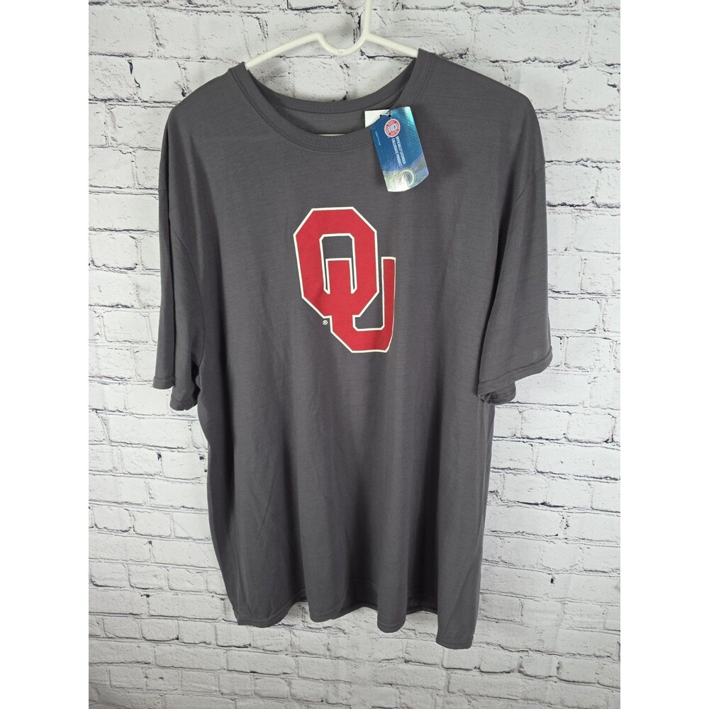 University of Oklahoma Sooners Men's XXL Gray Short Sleeve‎ T-Shirt